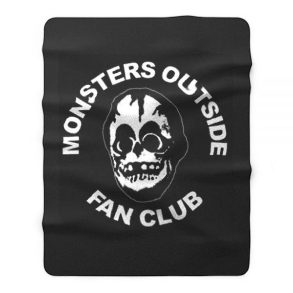 Monsters Outside Fan Club Fleece Blanket