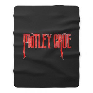 Motley Crue Punk Rock Band Fleece Blanket