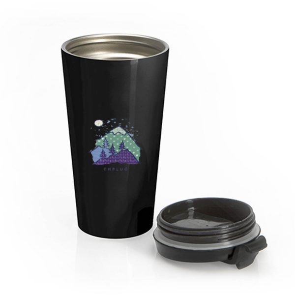 Mountain Unplug Stainless Steel Travel Mug