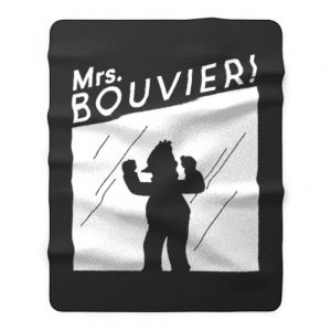 Mrs Bouvier Grampa Fleece Blanket