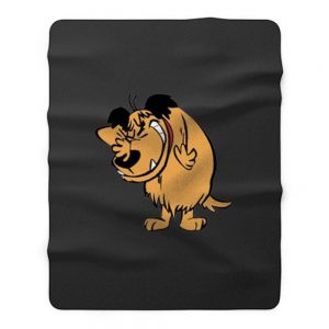 Mudley Smile Dog Fleece Blanket