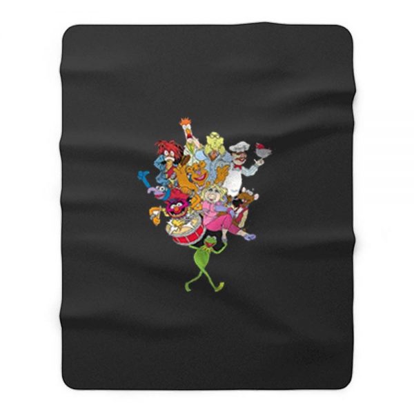 Muppets Kermits Frog Fleece Blanket