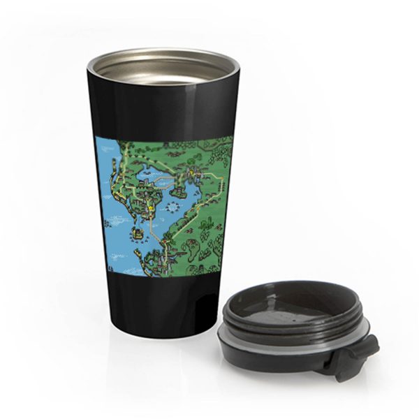 Mushroom Style Tampa Bay Stainless Steel Travel Mug