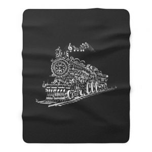 Musik Zug Fleece Blanket