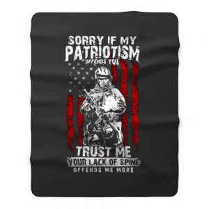 My Patriotism Fleece Blanket