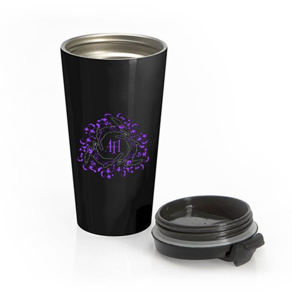 NEW afi art BLACK Stainless Steel Travel Mug