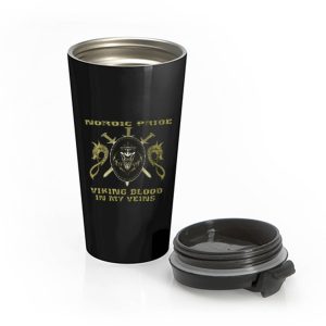 NORDIC PRIDE VIKING BLOOD Stainless Steel Travel Mug