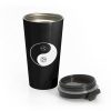 Naruto Ying and Yang Uchiha Sharingan Anime Chinese Mythology Parody Stainless Steel Travel Mug