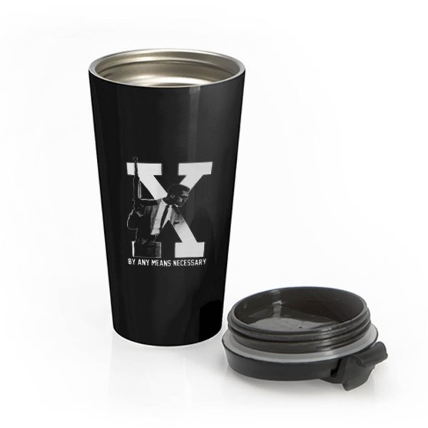 Necessary Malcolm X Soft Stainless Steel Travel Mug