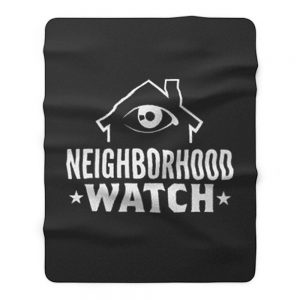 Neighborhood Watch Fleece Blanket