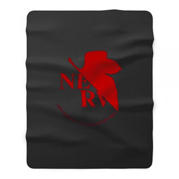 Neon Genesis Evangelion Anime Nerv Logo Fleece Blanket