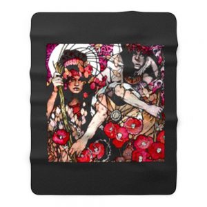 New Baroness Red Metal Rock Band Logo Fleece Blanket