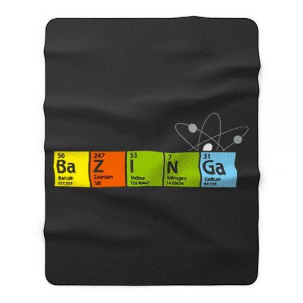 New Big Bang Theory Bazinga Cooper Sheldon Funny Fleece Blanket