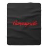 New Campagnolo Bicycle Logo Vintage Bicycling Company Fleece Blanket