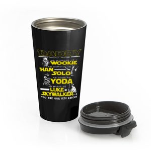 New Daddy Star Wars Jedi Father Day Stainless Steel Travel Mug