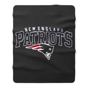 New England Patriots Football Jersey Fleece Blanket