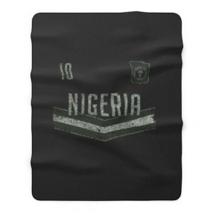 Nigeria Football Fleece Blanket