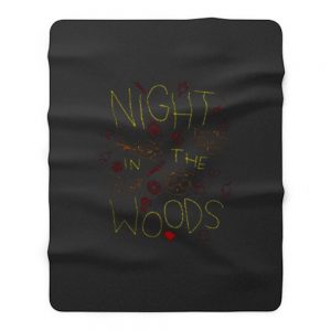 Night In The Woods Fleece Blanket