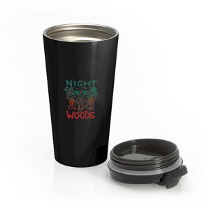 Night In The Woods Vintage Stainless Steel Travel Mug