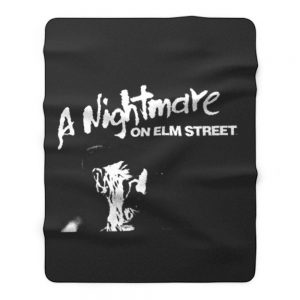 Nightmare On Elm St Freddy Krueger Photo lizenziert Fleece Blanket