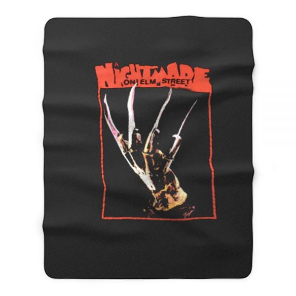 Nightmare On Elm Street Mens Freddy Krueger Razor Glove Hand Fleece Blanket