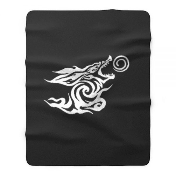 Nine Tails Kurama Naruto Fleece Blanket