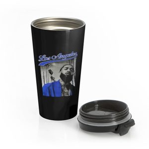 Nipsey Hussle Rapper Los Angeles Stainless Steel Travel Mug