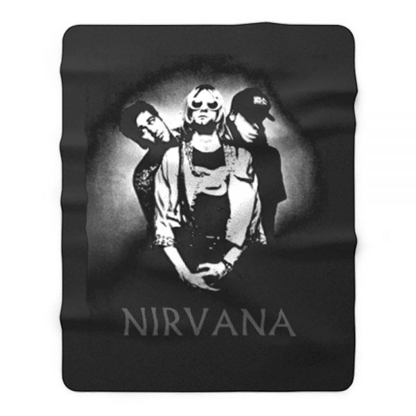 Nirvana Band Fleece Blanket