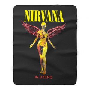 Nirvana In Utero Fleece Blanket