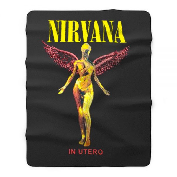 Nirvana In Utero Fleece Blanket