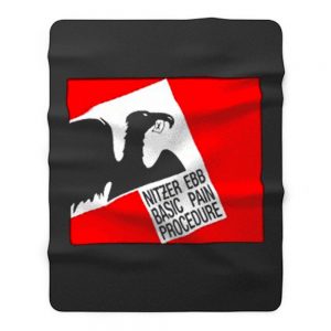 Nitzer Ebb Electronic Rock Fleece Blanket