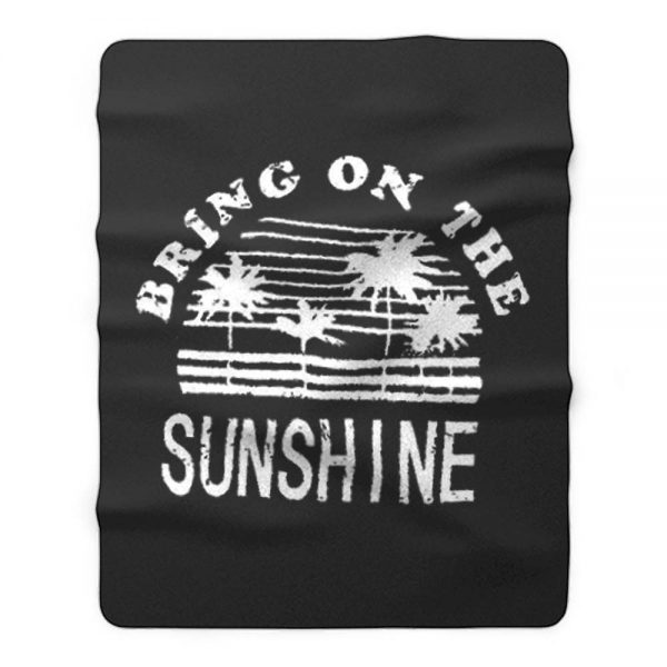 Nlife Bring On The Sunshine Fleece Blanket