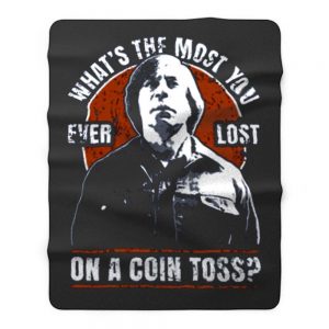 No Country For Old Men Anton Chigurh Coin Toss Western Crime Thriller Film Fleece Blanket