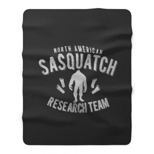 North American Sasquatch Research Team Fleece Blanket