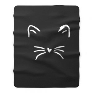 Not Eyes Cat Fleece Blanket