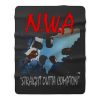 Nwa Straight Outta Compton Fleece Blanket