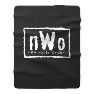 Nwo New Worl Order Fleece Blanket