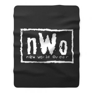 Nwo New World Order Fleece Blanket