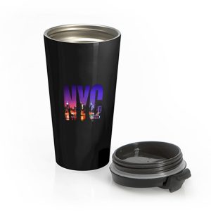 Nyc New York City Stainless Steel Travel Mug