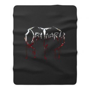 Obituary Metal Band Fleece Blanket