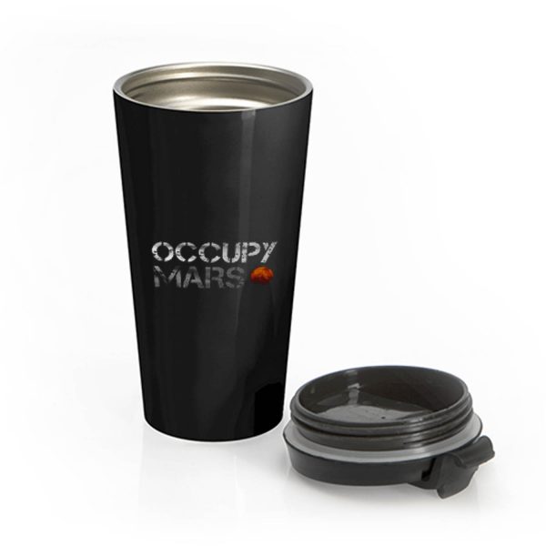 Occupy Mars Stainless Steel Travel Mug