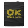 Ok Oozma Kappa Fleece Blanket