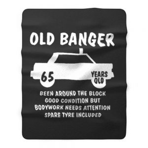 Old Banger Years Old Fleece Blanket