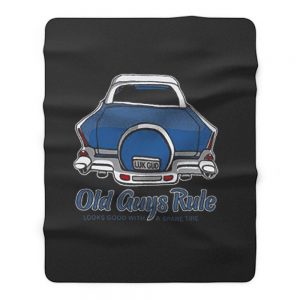 Oldguys Rule Looks Good Fleece Blanket