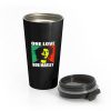 One Love Reggae Rasta Stainless Steel Travel Mug