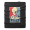 One Punch Man Vintage Saitama Fleece Blanket