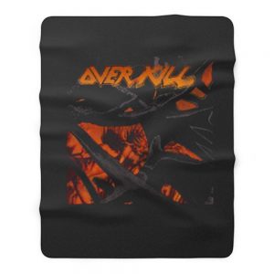 Over Kill Metal Band Fleece Blanket