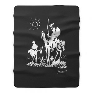 Pablo Picasso Don Quixote of La Mancha 1955 Fleece Blanket