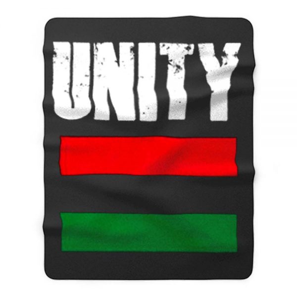 Pan African Unity Flag African Flag Fleece Blanket