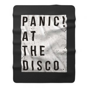 Panic At The Disco Pop Band Retro Fleece Blanket